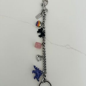 Coach- Motif Chain Bag Charm